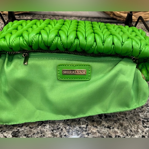 SHIRALEAH JODY ZIP POUCH, GREEN ✨LIKE NEW✨ - Picture 10 of 15